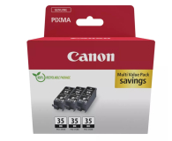 Canon Zestaw 3 tuszów PGI-35BK - 1227052 - zdjęcie 1